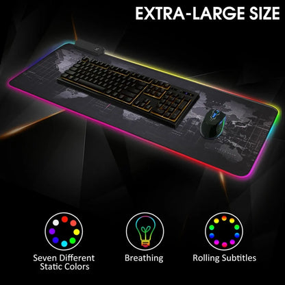 RGB LED Pro Gaming Mouse Mat