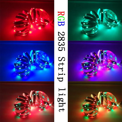 Smart RGB LED Strip Lights with Wi-Fi Connectivity